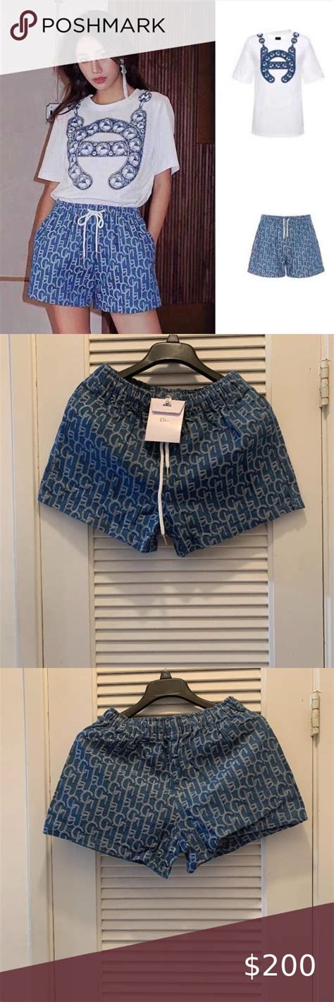 christian dior short set